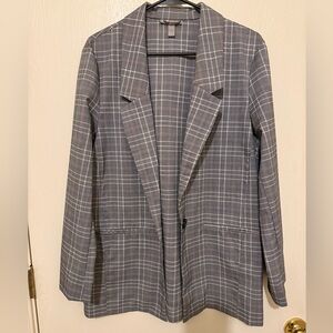 ASOS Women’s Gray Plaid Blazer
